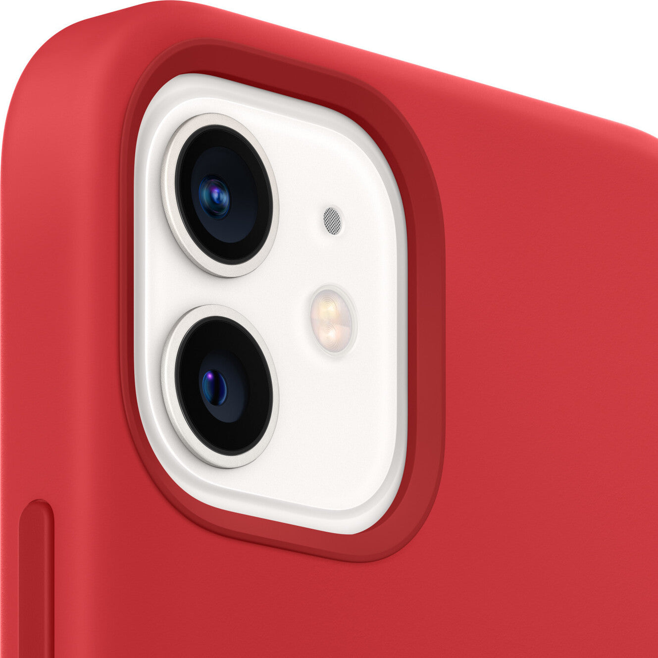 iPhone 12 | 12 Pro Silikon Case mit MagSafe - (PRODUCT)RED Handyhülle