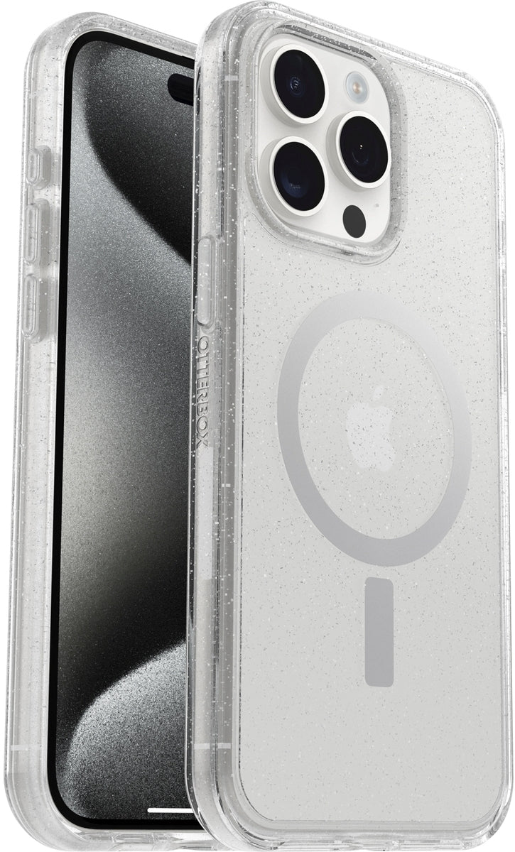 OtterBox Symmetry Clear MagSafe iPhone 15 Pro Max Stardust - c