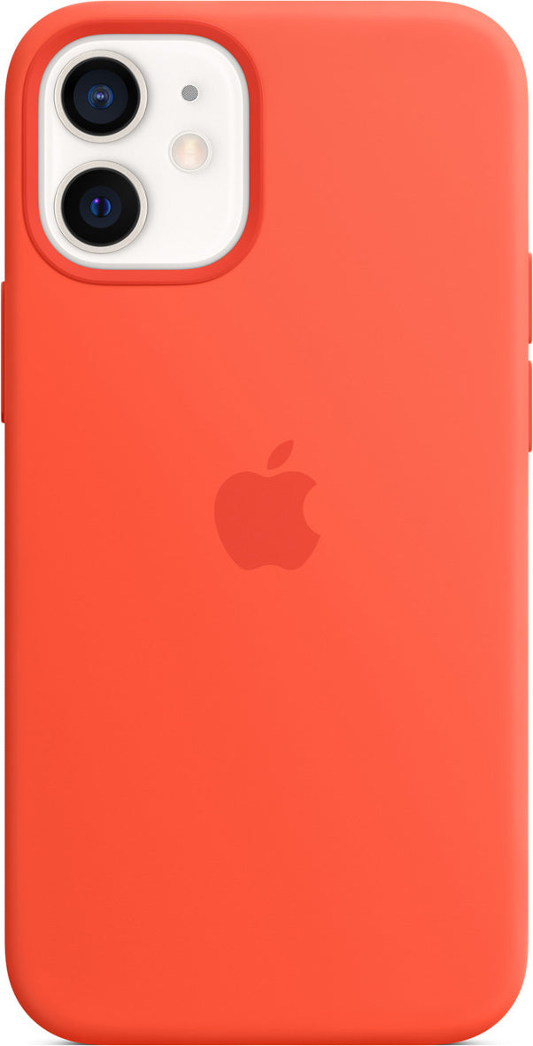 Apple iPhone 12 Mini Hülle - Silikon - Soft Case/Backcover - Orange