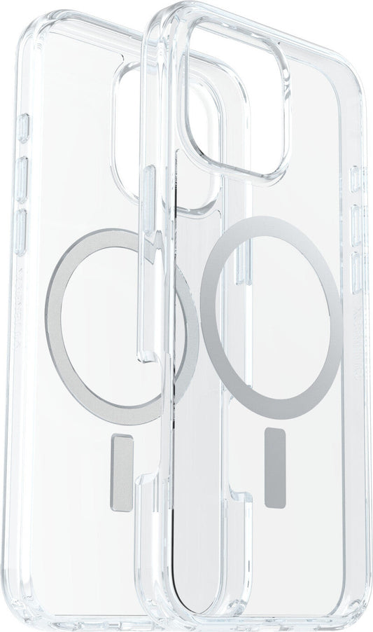 OtterBox Symmetry Series Clear MagSafe Transparent Case for iPhone 16 Pro Max, Shockproof, Drop-Proof, Protective Case, 3X Military Tested, Transparent