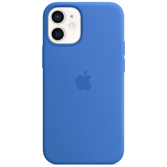 Apple iPhone 12 Mini Hülle - Silikon - Soft Case/Backcover - Blau