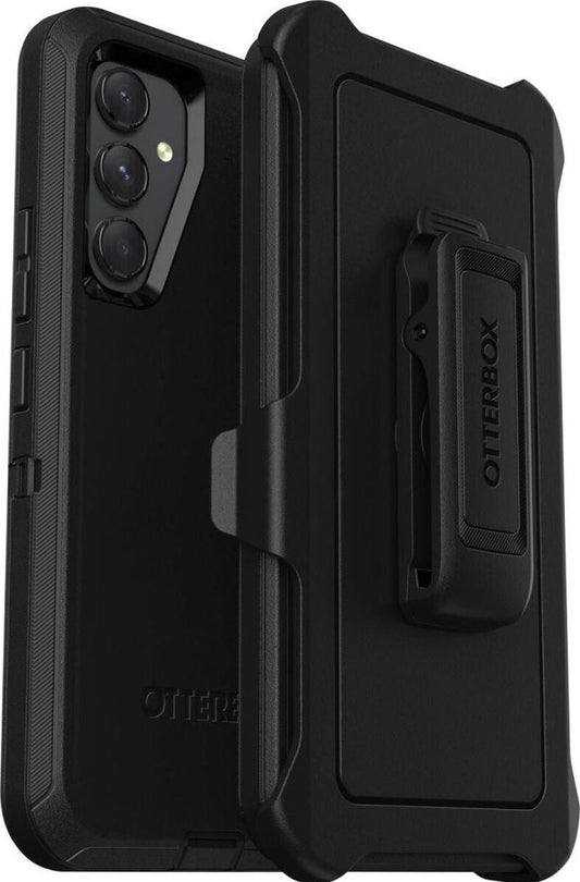 OtterBox Defender - Samsung Galaxy A54 Shockproof Hard Case Cover - Black