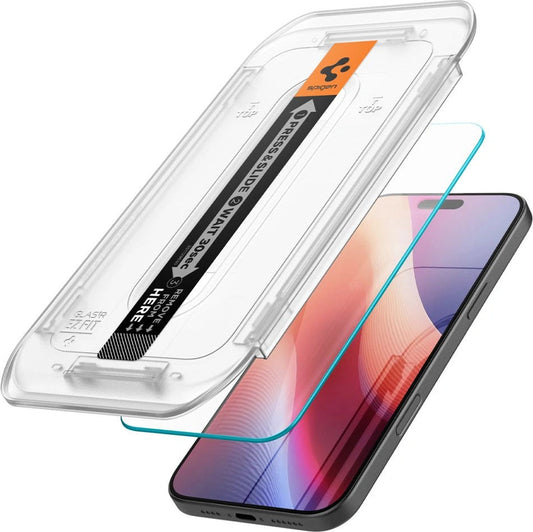 SPIGEN tempered glass GLAS.TR “EZ FIT” compatible with IPHONE 16 Pro Max clear