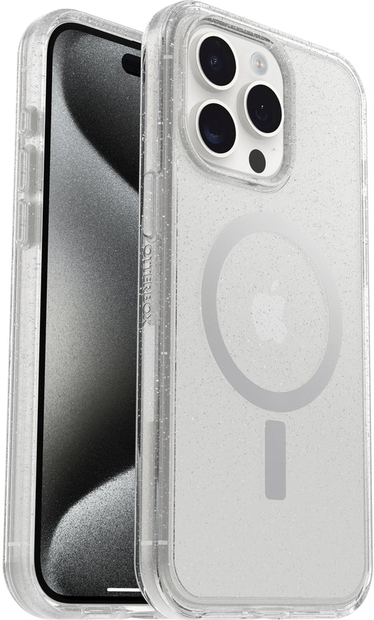 OtterBox Symmetry Clear MagSafe iPhone 15 Pro Max Stardust - c