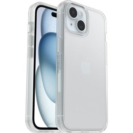 OtterBox Symmetry Case for iPhone 15 Transparent