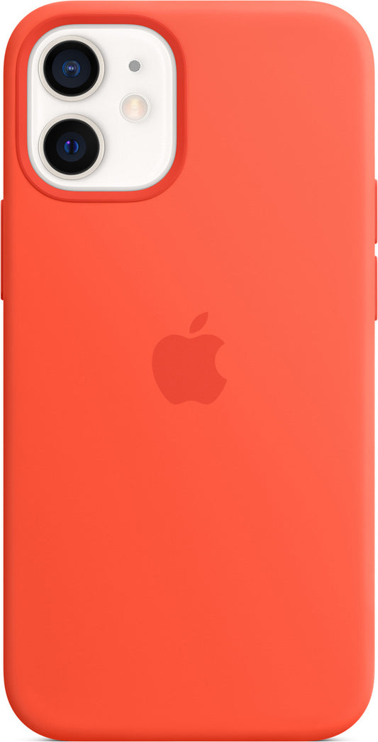 Apple iPhone 12 Mini Hülle - Silikon - Soft Case/Backcover - Orange