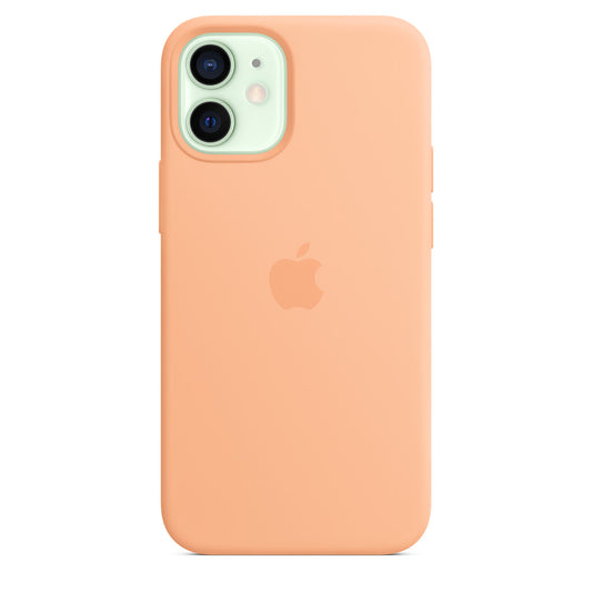 Apple iPhone 12 Mini Hülle - Silikon - Soft Case/Backcover - Orange