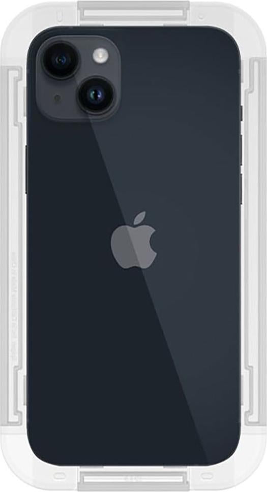 Spigen GLAS.tR EZ Fit HD, Apple, iPhone 14 / iPhone 13 Pro / iPhone 13, Drip-proof, Scratch-resistant, Transparent, 1 piece